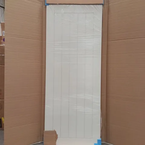 BOXED DOOR, 198x76cm - WHITE (1 BOX)