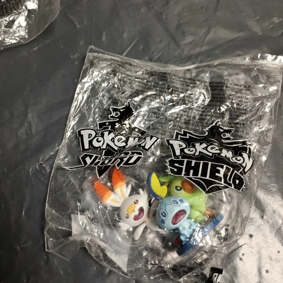 APPROXIMATELY 10 POKEMON SWORD/SHIELD STARTER FIGURES