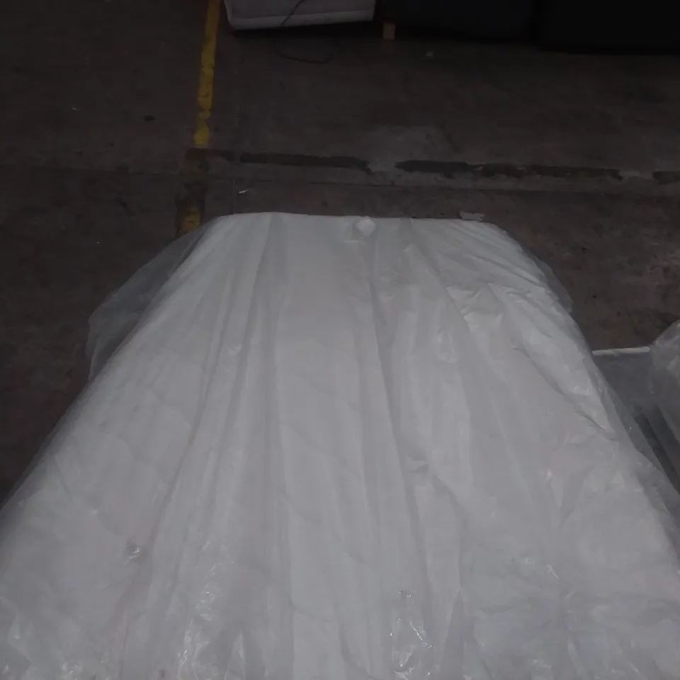 PACKAGED 3 LAYER ECO MEMORY FOAM HYBRID SINGLE MATTRESS - WHITE