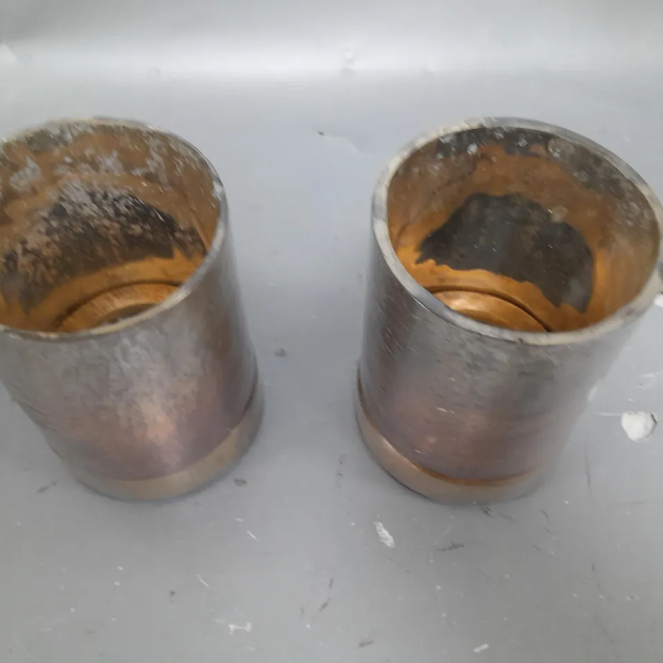 MY HOME STORIES SET OF 2 OMBRE TEALIGHT CANDLE HOLDER