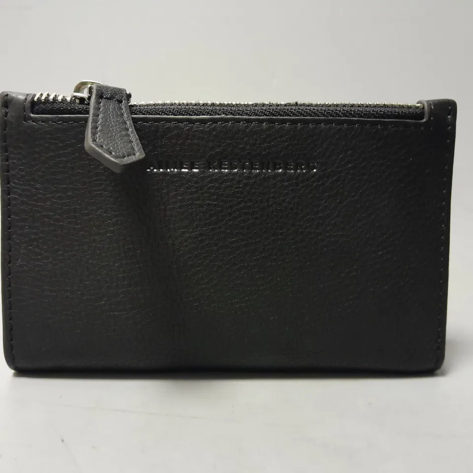 AIMEE KESTENBERG ZEN LEATHER WALLET IN BLACK