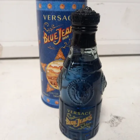 BOXED VERSACE BLUE JEANS EAU DE TOILETTE SPRAY 75ML