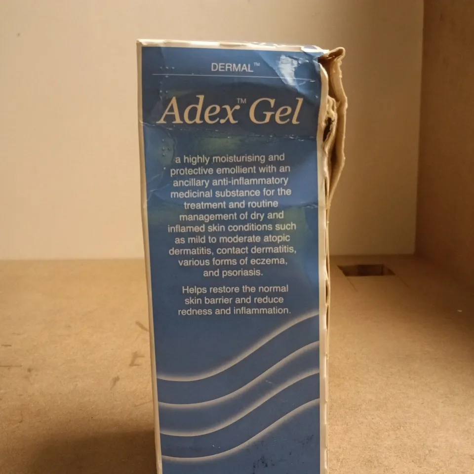 BOX OF APPROXIMATELY 10 ASSORTED BEAUTY PRODUCTS INCLUDING ADEX GEL, LIP MASK AND SUPREME TAN EXTENDER