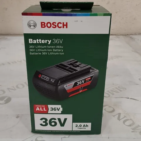 BOXED BOSCH 36V BATTERY