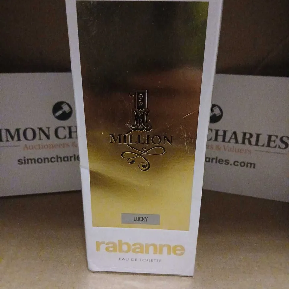 BOXED PACO RABANNE MILLION LUCKY EAU DE TOILETTE 100ML