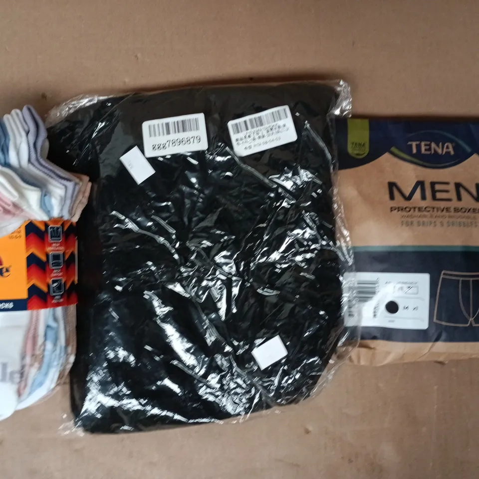 APPROXIMATELY 10 ASSORTED CLOTHING AND FASHION PRODUCTS IN VARIOUS STYLES AND SIZES - COLLECTION ONLY