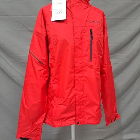 ALTURA CLASSIC NEVIS MENS JACKET IN RED SIZE L