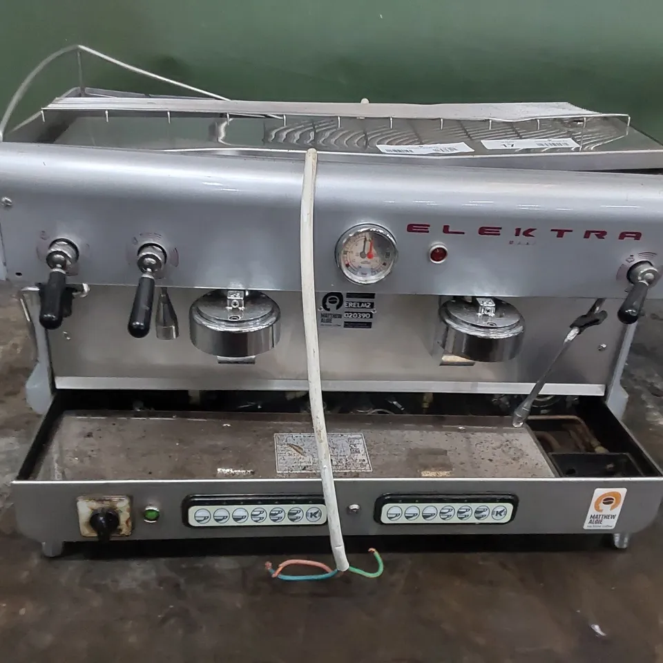 ELEKTRA ERELM2 COMMERCIAL BARISTA 2 GROUP COFFEE MACHINE 