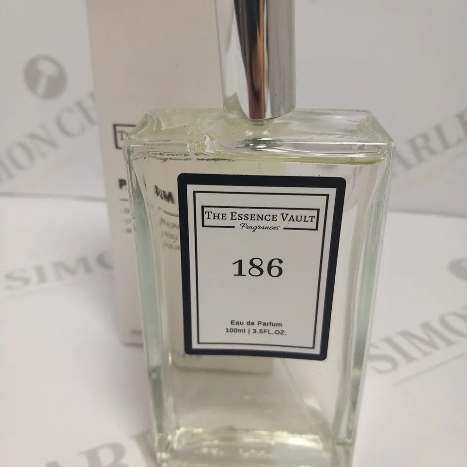 BOXED THE ESSENCE VAULT FRAGRANCES PARFUM NO 186 100ML
