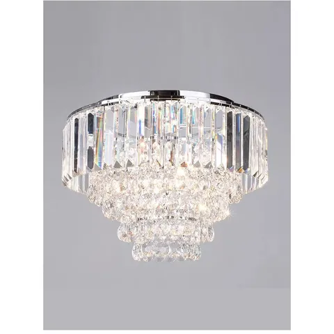 BHS PALADINA FLUSH CEILING LIGHT - COLLECTION ONLY 