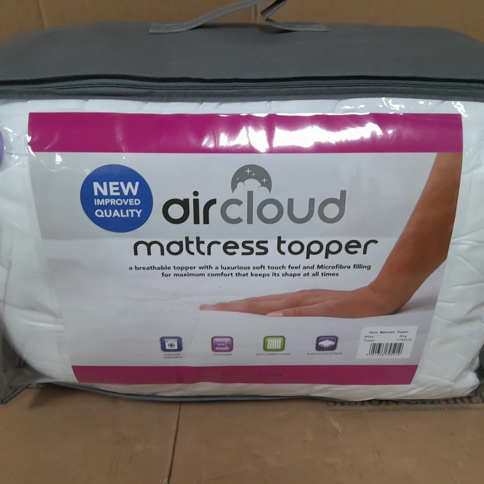 AIRCLOUD MATTRESS TOPPER - KING