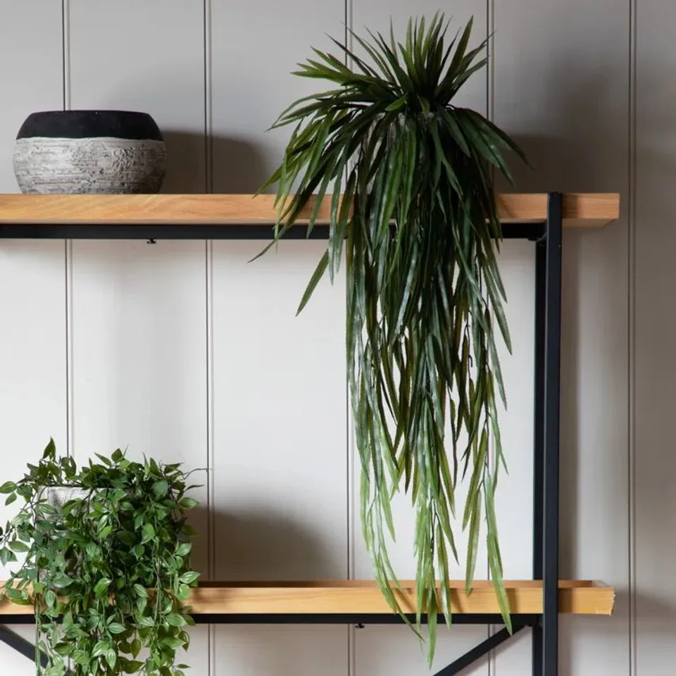 BOXED 92CM FAUX FERN PLANT 