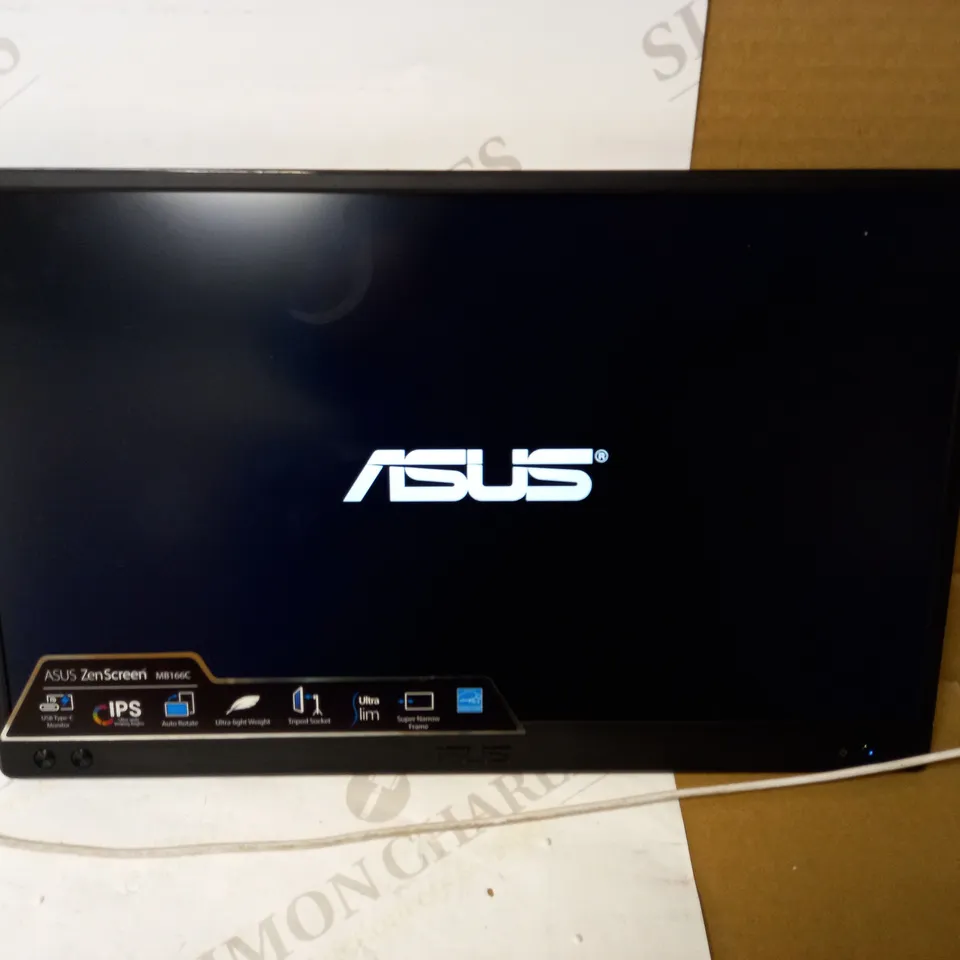 ASUS ZENSCREEN MB166C 15.6 INCH 1080P PORTABLE USB MONITOR