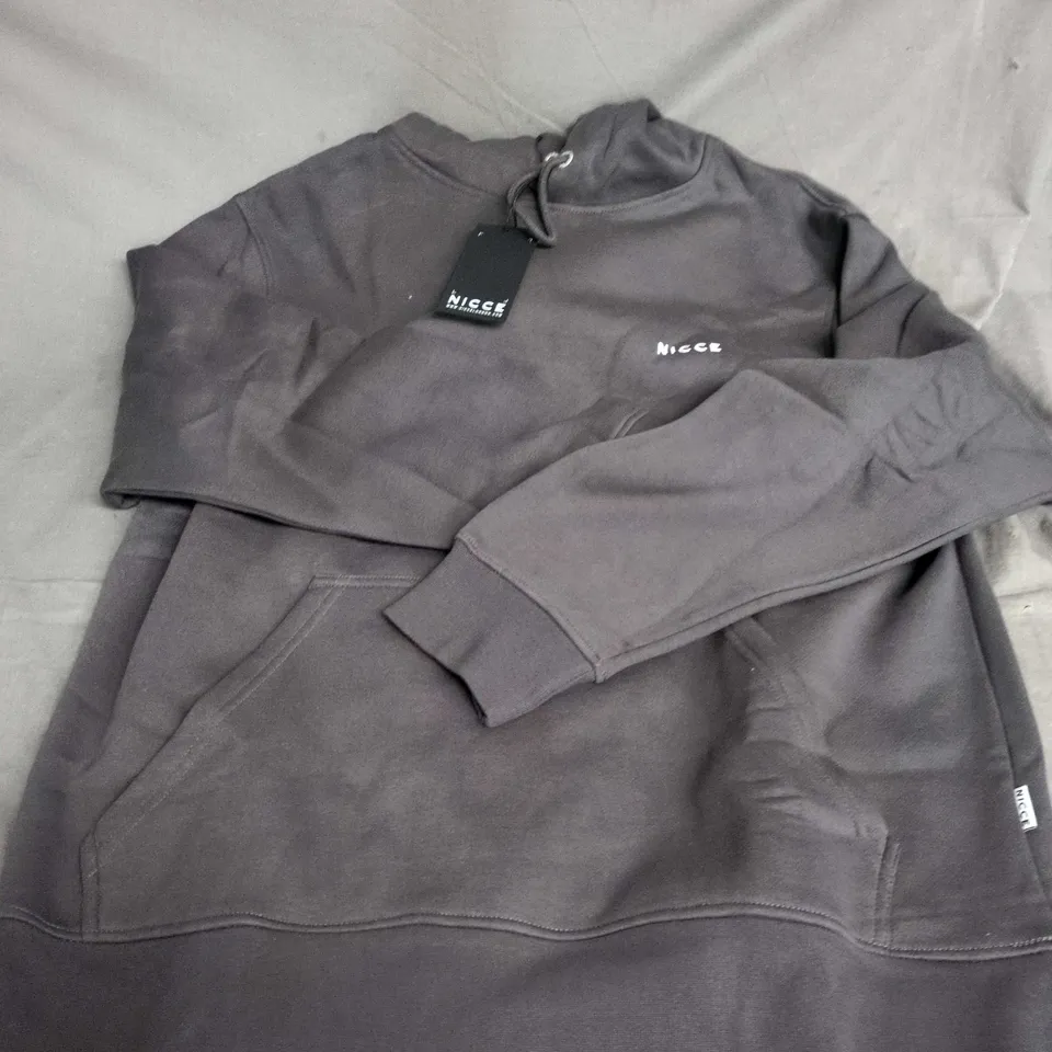 NICCE HOODIE – DARK GREY, SIZE L