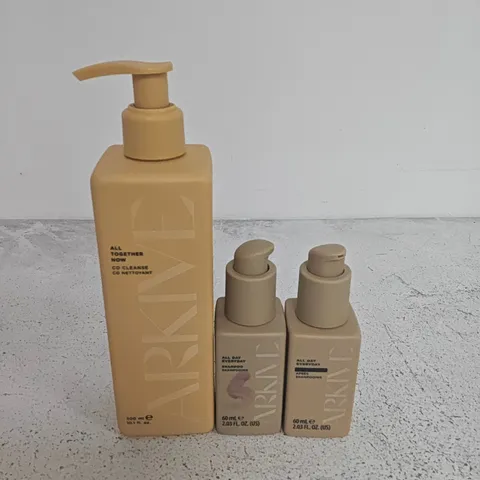 LOT OF 12 UNPACKAGED ARKIVE CO CLEANSE SETS
