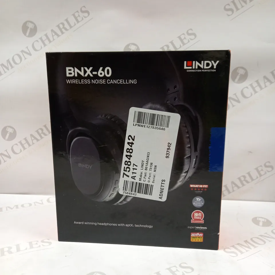 LINDY BNX-60 AUDIO HEADSET 