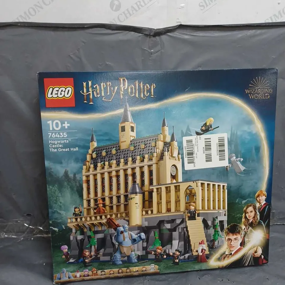 BOXED LEGO HARRY POTTER HOGWARTS CASTLE THE GREAT HALL 76435