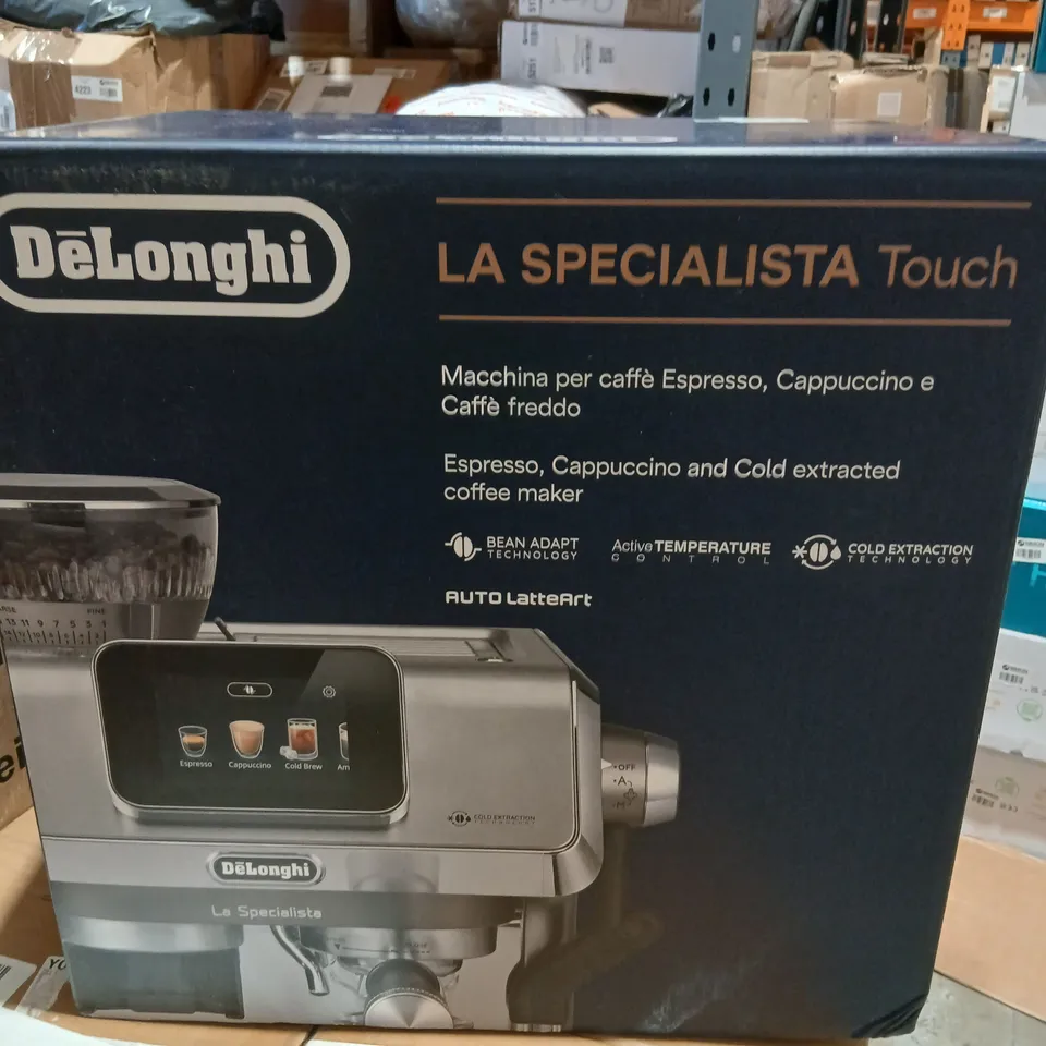 BOXED DELONGHI LA SPECIALISTA TOUCH BEAN TO COFFEE MACHINE