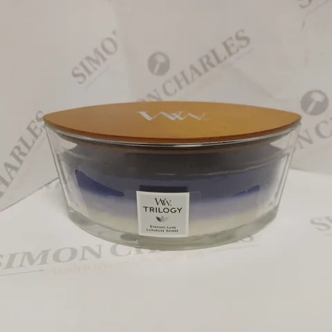 BOXED WOODWICK ELLIPSE EVENING LUXE CANDLE