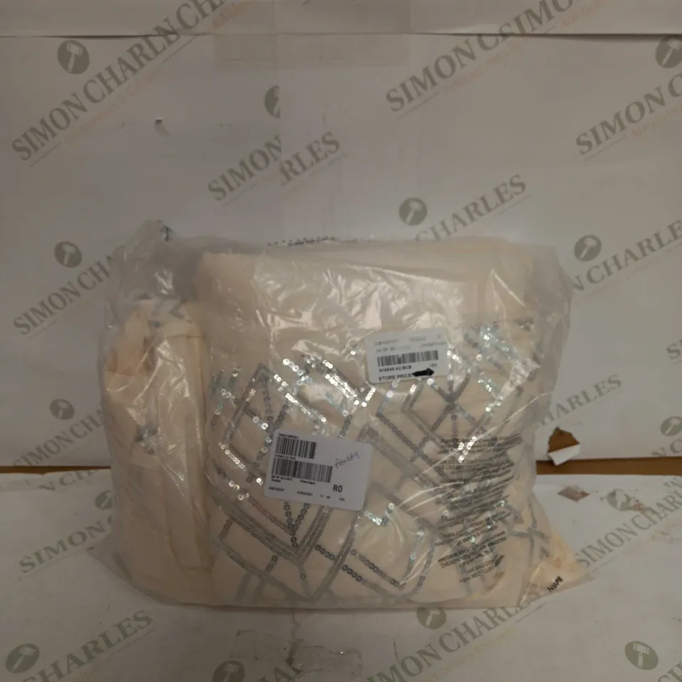 SEQUIN CHAMPAGNE BEDDING SET