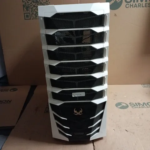 WHITE PC TOWER CASE – SCORPION