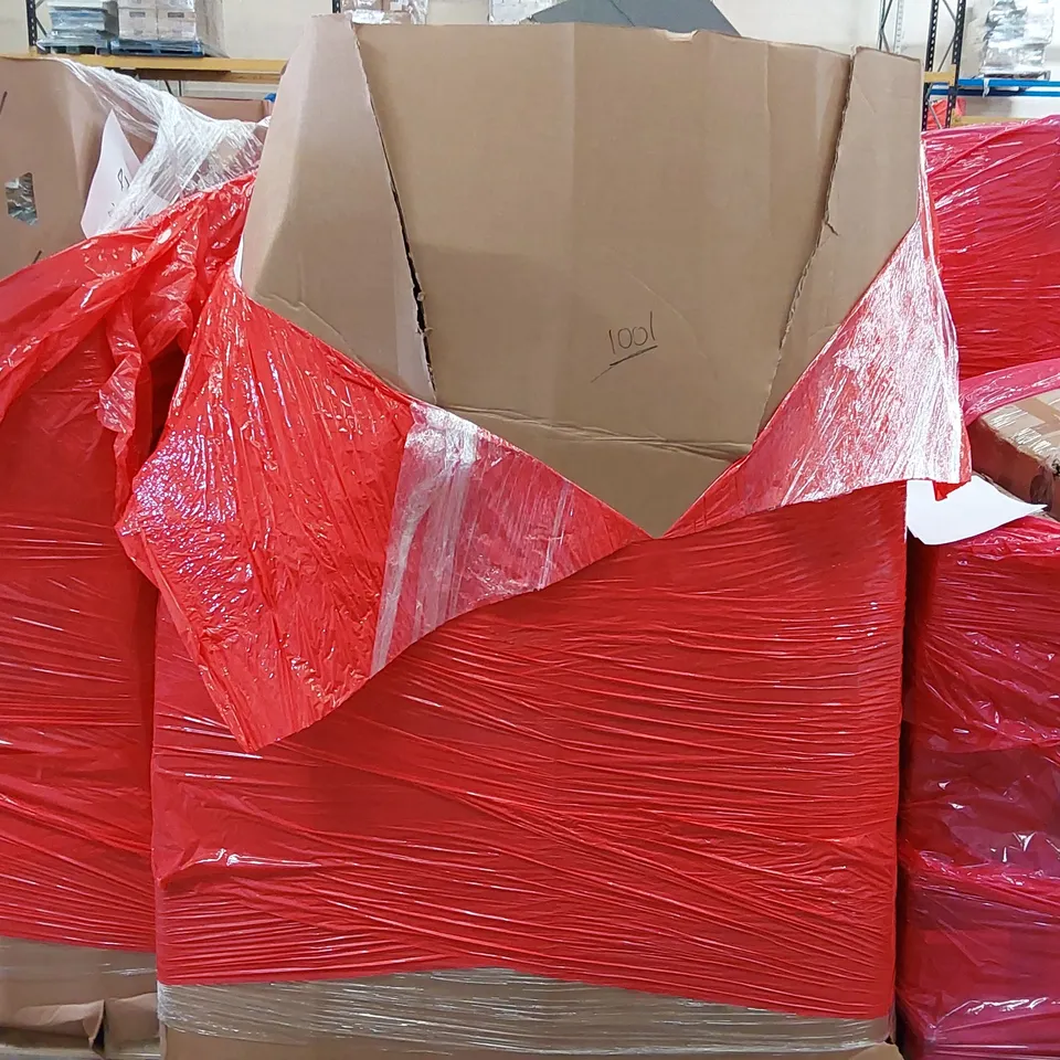PALLET OF ASSORTED ITEMS INCLUDING: ROLLER BLINDS, ARTIFICIAL PLANT, GAMING HEADSET, TOY MONSTER TRUCK, DRAIN CLEANER