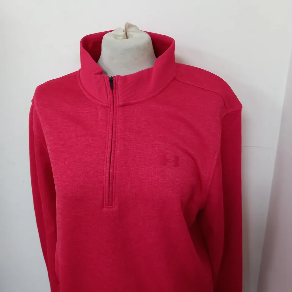 UNDER ARMOUR HALF ZIP FLEECE SIZE L