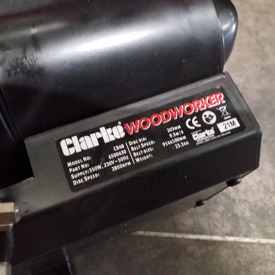 CLARKE CS48 BELT AND DISC SANDER 230V