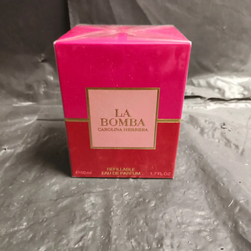 SEALED CAROLINA HERRERA LA BOMBA EAU DE PARFUM 50 ML – REFILLABLE
