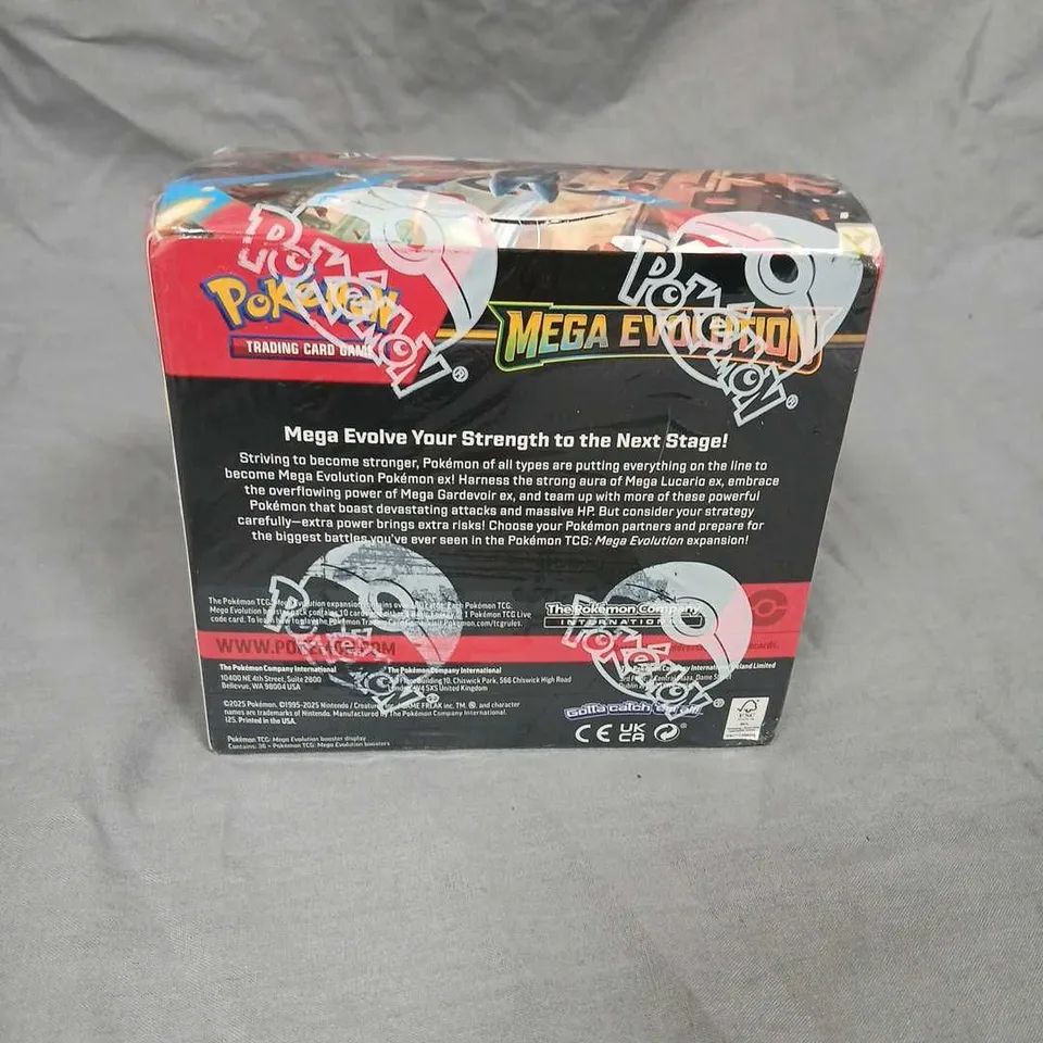 POKÉMON TRADING CARD GAME MEGA EVOLUTION BOOSTER BOX – SEALED