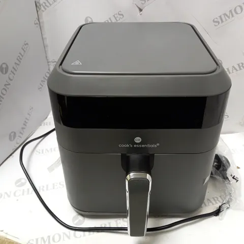 COOK'S ESSENTIALS 5.8L AIR FRYER IN SLATE GREY