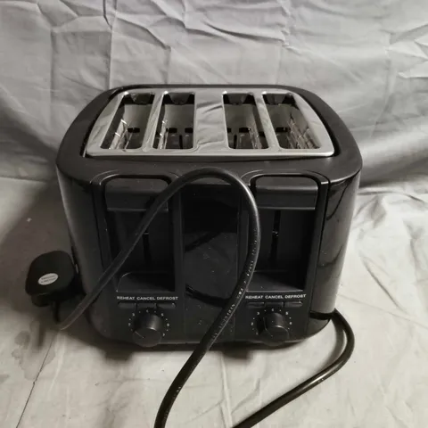 KITCHEN PERFECTED 4-SLICE WIDE-SLOT TOASTER