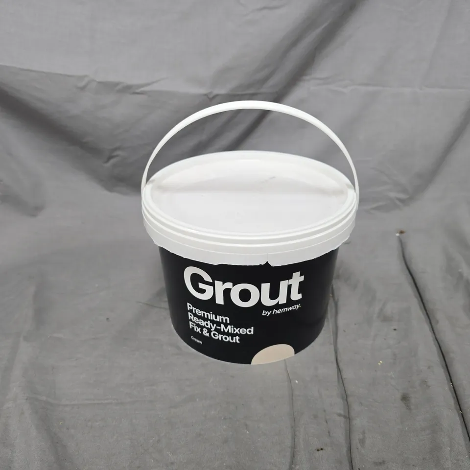 GROUT BY HEMWAY (COLOUR: CREAM) - 4.5KG