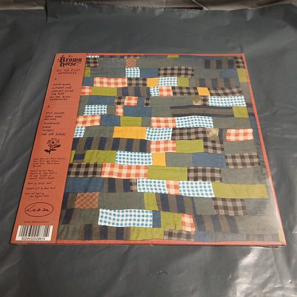 SEALED BROWN HORSE – ALL THE RIGHT WEAKNESSES (VINYL LP)