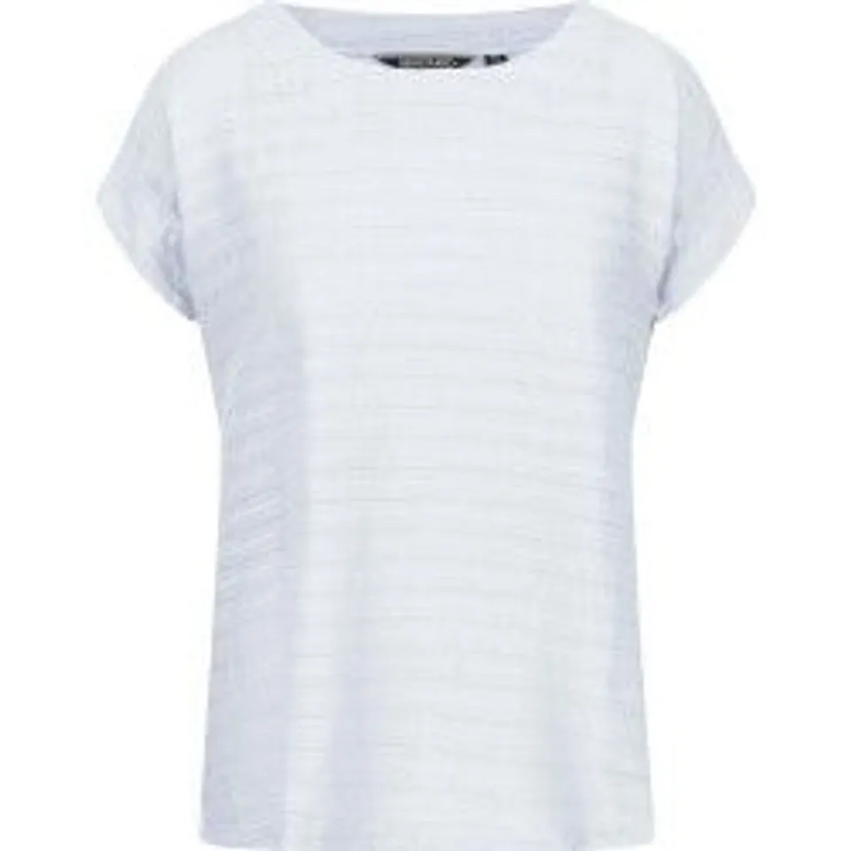 REGATTA WOMENS ADINE SHORT SLEEVE PERFORMANCE T-SHIRT WHITE SIZE 14