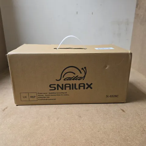 SNAILAX CORDLESS NECK AND SHOULDER SHIATSU MASSAGER WITH HEAD BOXED