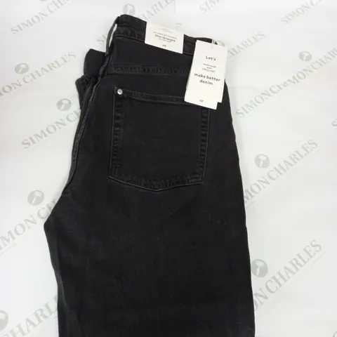 H&M SLIM STRAIGHT DENIM JEANS SIZE 38