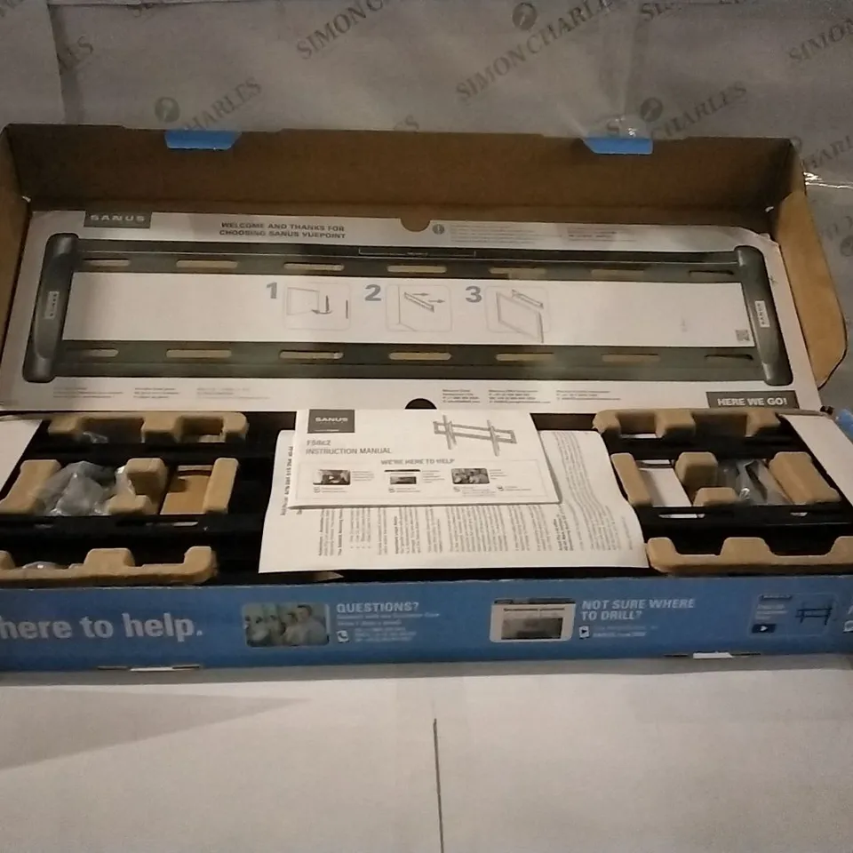 BOXED TILTING TV WALL MOUNT 