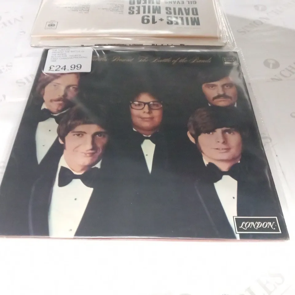 5 X LPS. MILES DAVIS, BILLIE HOLIDAY, BEN WEBSTER (X2), THE TURTLES