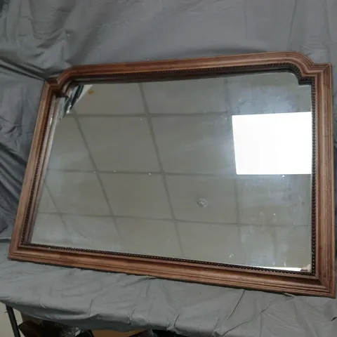 ANTIQUE WALL MIRROR (75X105CM) - COLLECTION ONLY