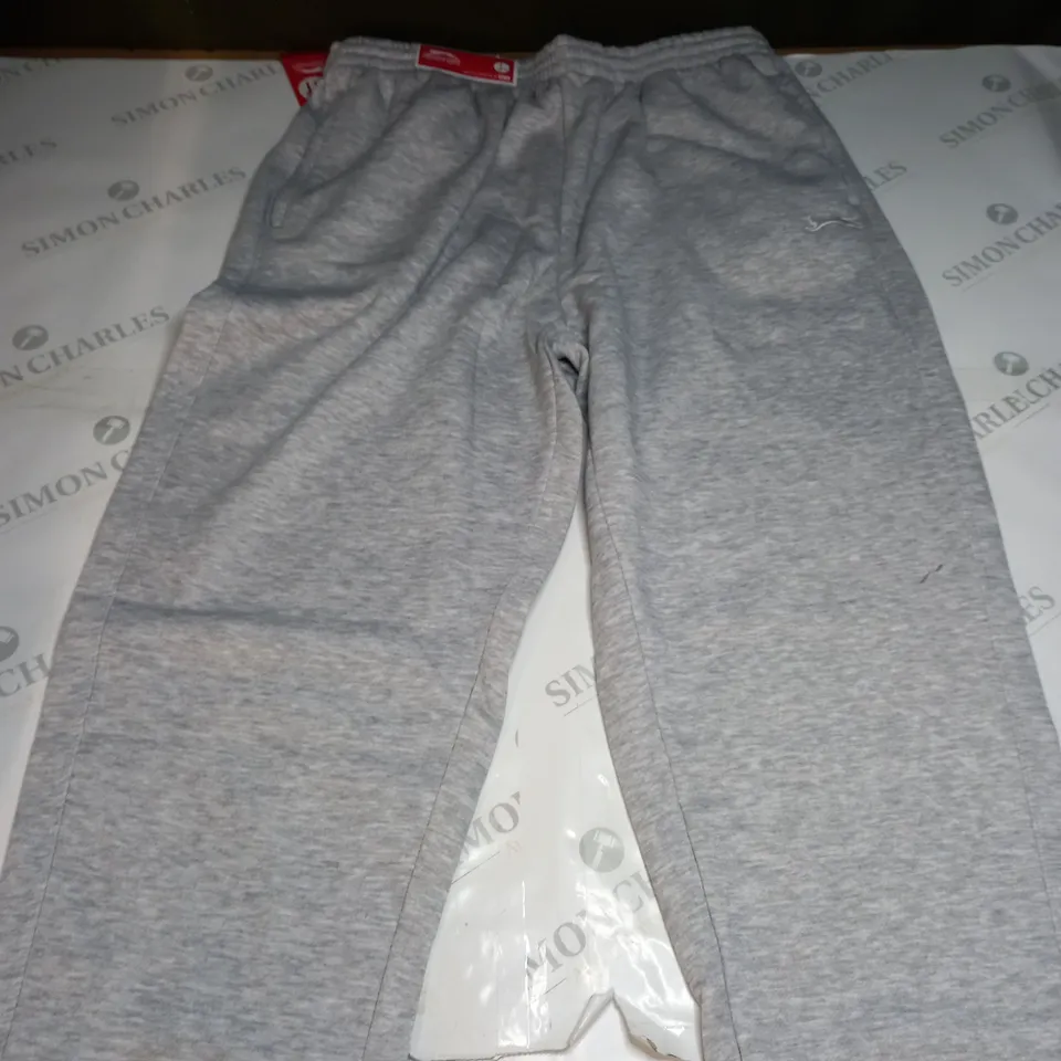 SLAZENGER CUFFED FLEECE JOGGING PANTS- XL