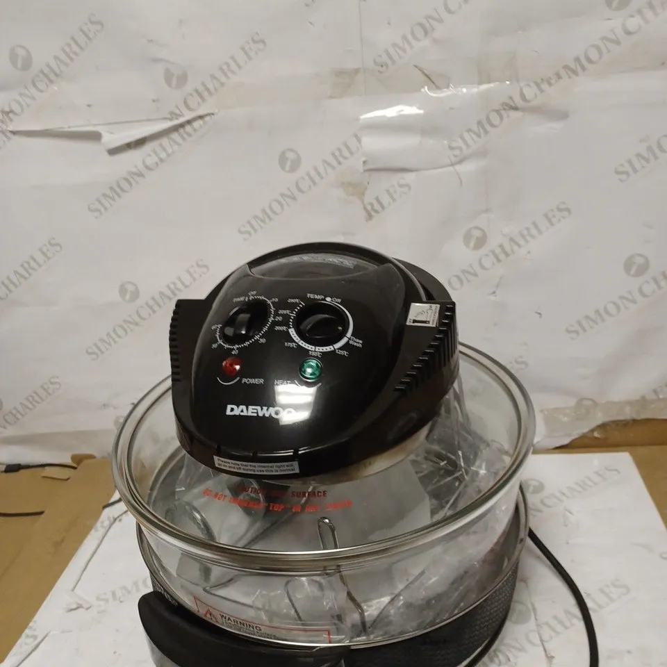 DAEWOO DELUXE 17L 1300W HALOGEN AIR FRYER 