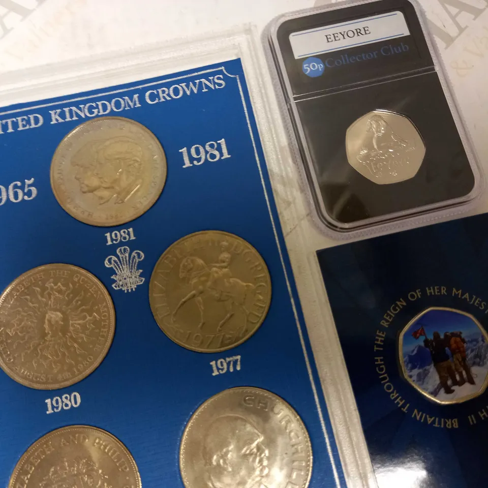 LOT OF 24 COLLECTIBLE COINS