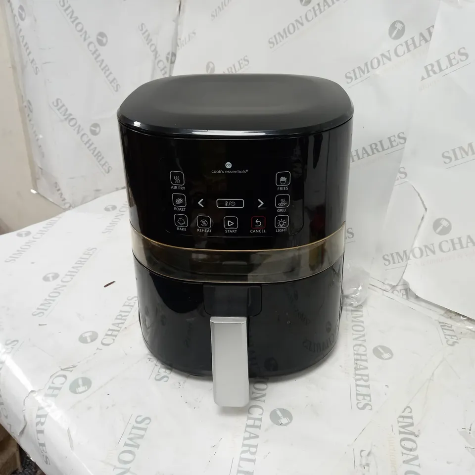 COOK'S ESSENTIALS 4L AIR FRYER - BLACK