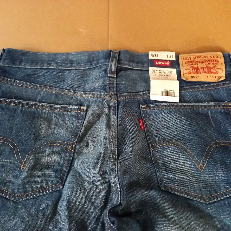 LEVIS 507 BOOT CUT JEANS - W34 L32