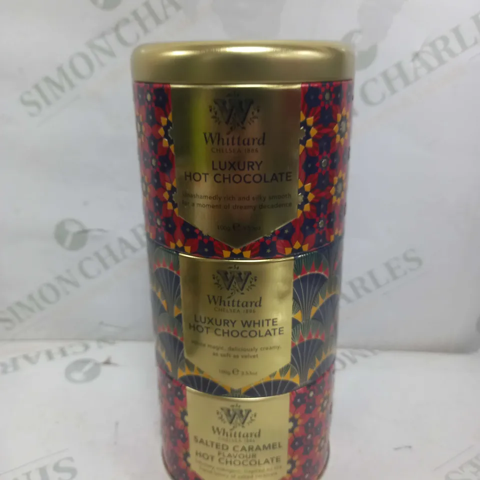 HOT CHOCOLATE SET WHITTARD OF CHELSEA “LUXURY”, 3 X 100 G