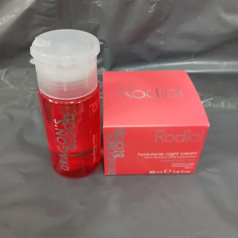 RODIAL HYALURONIC NIGHT CREAM & CLEANSING OIL
