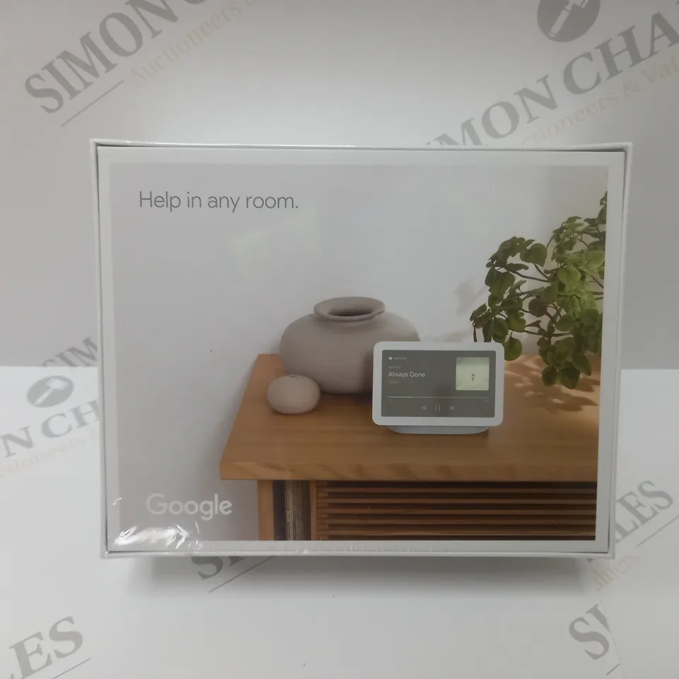 BRAND NEW BOXED GOOGLE NEST HUB 2ND GEN SMART SPEAKER WITH SCREEN - WHITE
