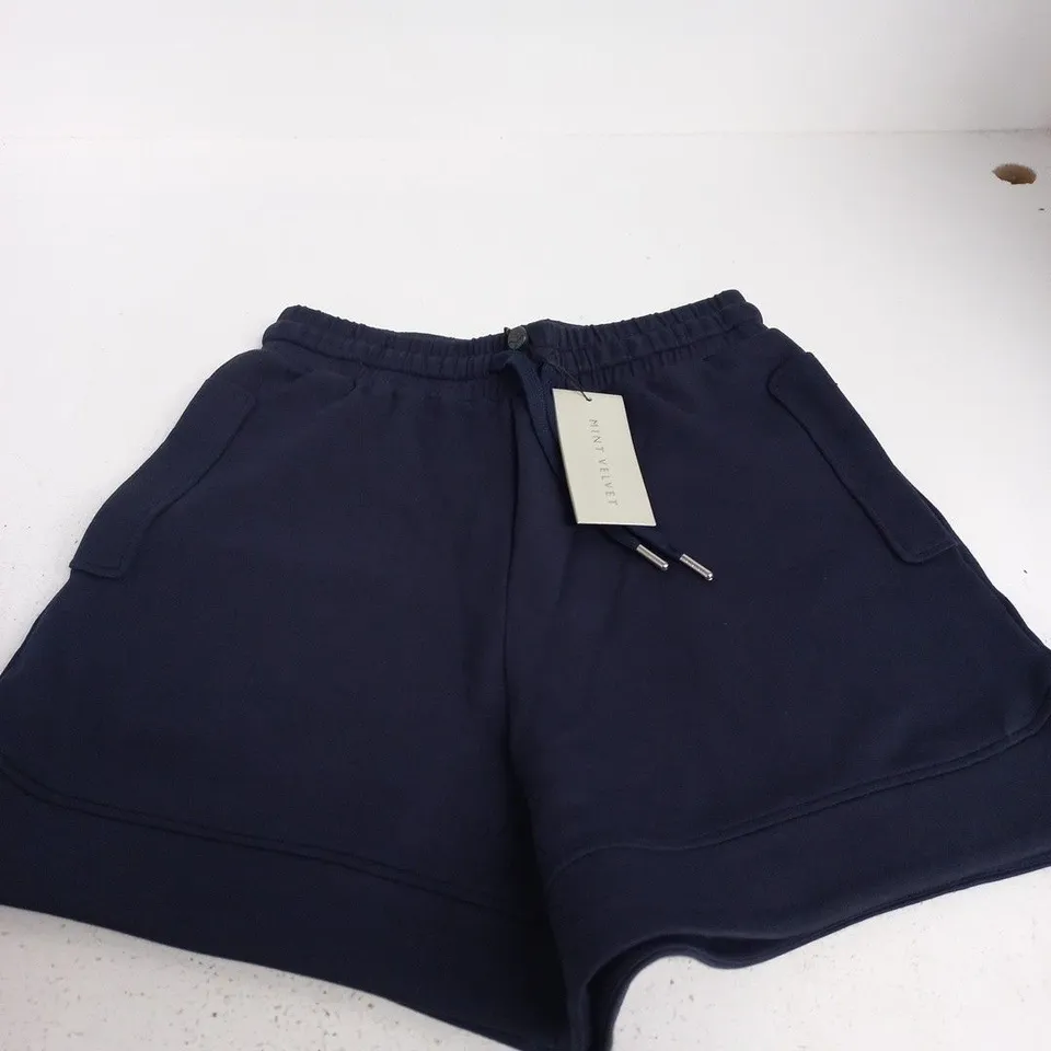 MINT VELVET NAVY SUPER SOFT SHORTS – WOMEN'S UK SIZE S