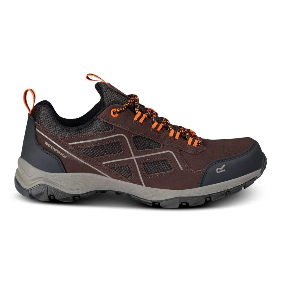 BRAND NEW REGATTA MEN’S VENDEAVOUR SUEDE LOW WALKING SHOES UK SIZE 9